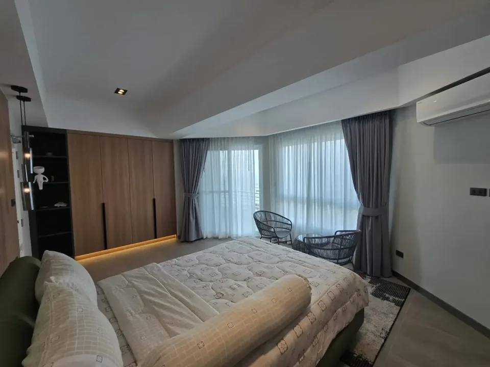 Квартира с 2 спальнями и видом на море в Grand View Condo Pattaya, Паттайя