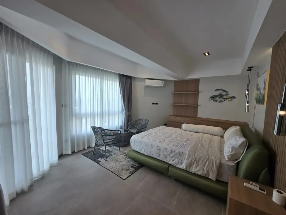 Квартира с 2 спальнями и видом на море в Grand View Condo Pattaya, Паттайя