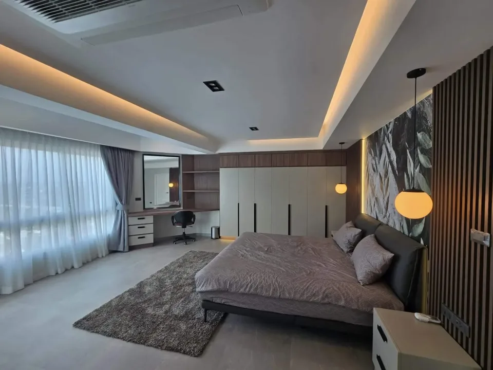 Квартира с 2 спальнями и видом на море в Grand View Condo Pattaya, Паттайя
