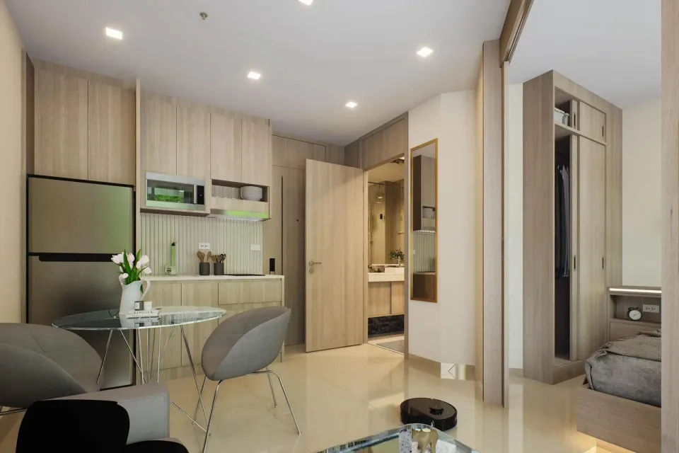 1-Bedroom Condo with City View at Harmonia City Garden Pattaya, Pattaya