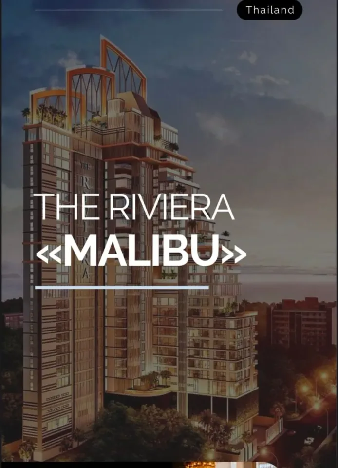 Квартира с 2 спальнями в The Riviera Malibu, Паттайя