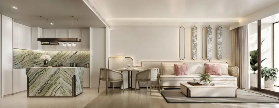 Квартира с 1 спальней и видом на горы в The Residences at InterContinental Phuket Resort, Камала