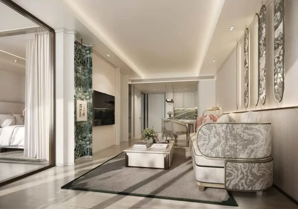 Квартира с 1 спальней и видом на горы в The Residences at InterContinental Phuket Resort, Камала