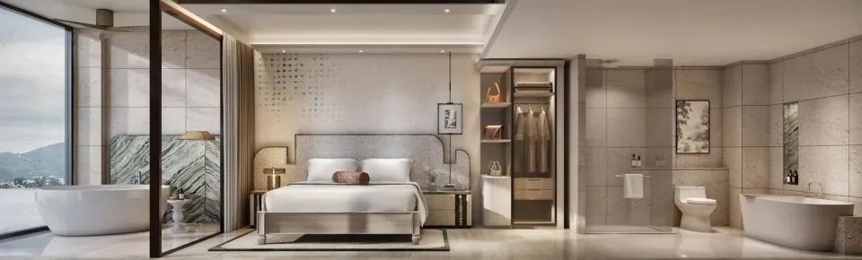 Квартира с 1 спальней и видом на горы в The Residences at InterContinental Phuket Resort, Камала