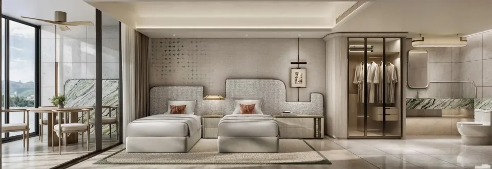 Квартира с 2 спальнями и видом на бассейн в The Residences at InterContinental Phuket Resort, Камала