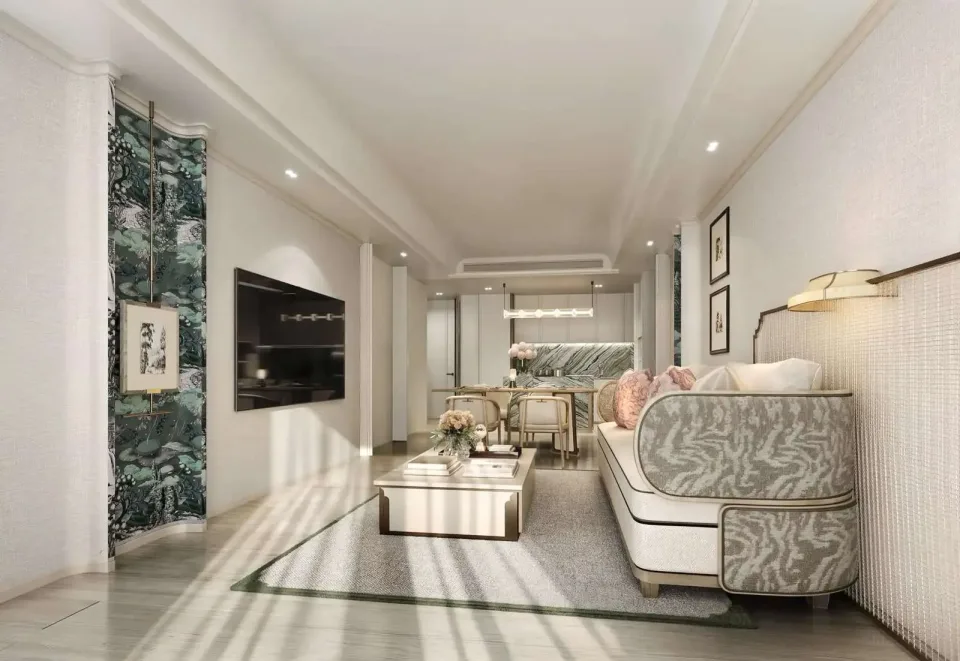 Квартира с 2 спальнями и видом на бассейн в The Residences at InterContinental Phuket Resort, Камала