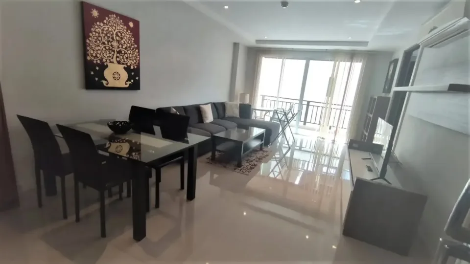Квартира с 2 спальнями и террасой в Jomtien Beach Penthouses, Джомтьен