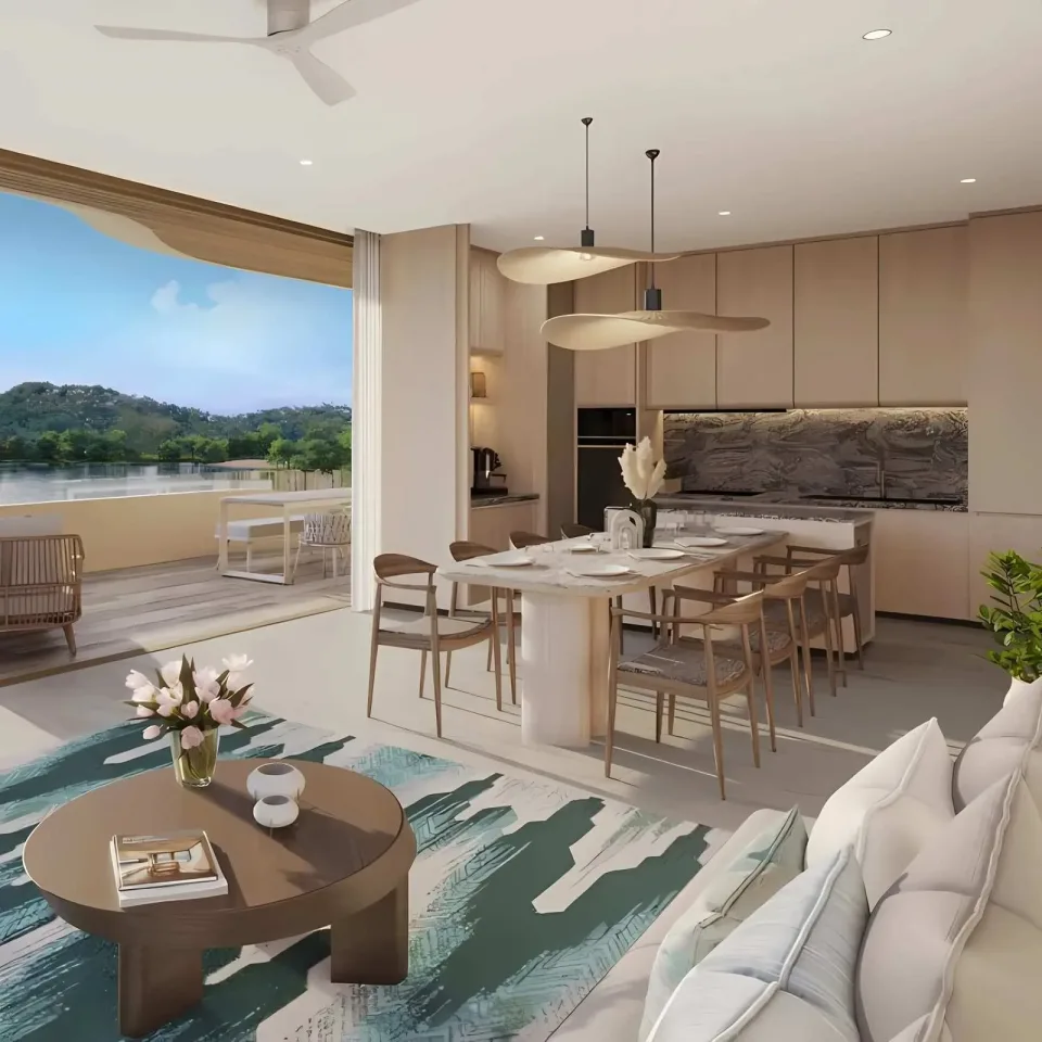 3-Bedroom Condo with Sea View at Laguna Beach Residences Bayside, Phuket