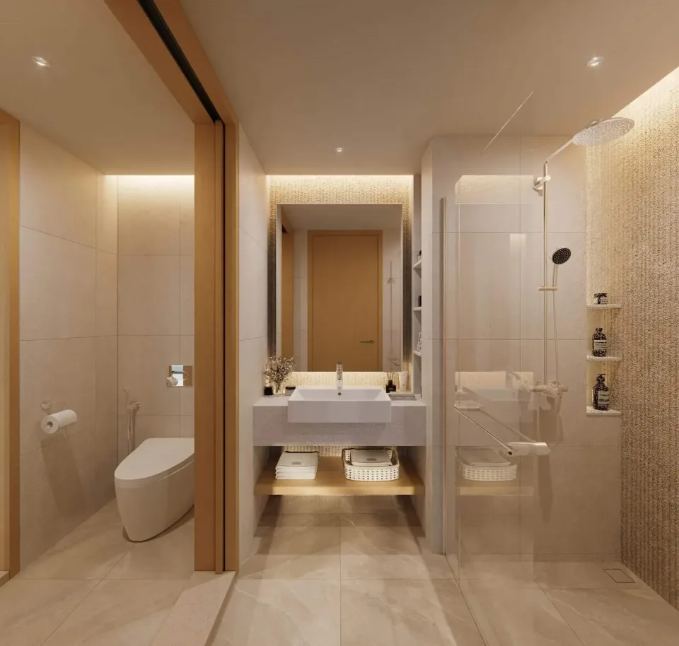 Квартира с 1 спальней и видом на город в Laguna Lake Residences Aster, Пхукет