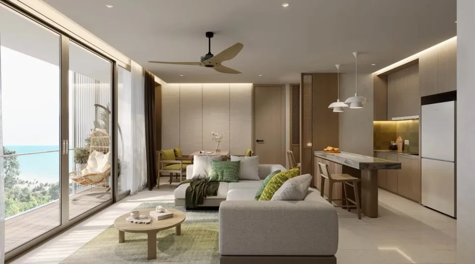 2-Bedroom Condo with Pool View at Laguna Lake Residences Aster Phuket, Phuket
