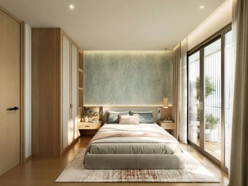 Квартира с 3 спальнями и видом на озеро в Laguna Lake Residences Aster, Пхукет