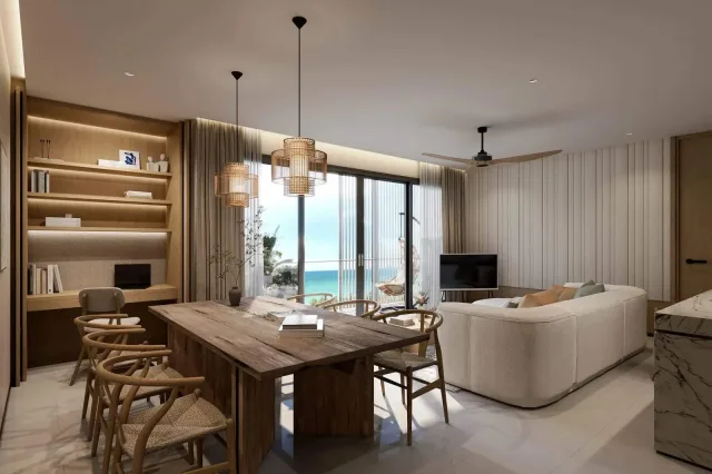 Квартира с 3 спальнями и видом на озеро в Laguna Lake Residences Aster, Пхукет