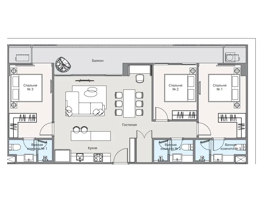 3-Bedroom Condo with Lake View at Laguna Lake Residences Aster Phuket, Phuket