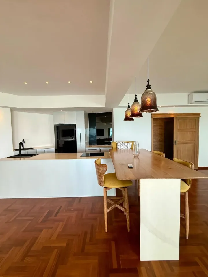 Квартира с 2 спальнями и видом на море в Park Beach Condominium, Паттайя