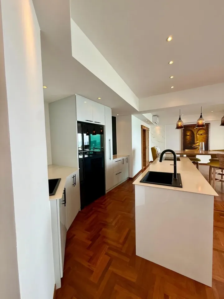 Квартира с 2 спальнями и видом на море в Park Beach Condominium, Паттайя