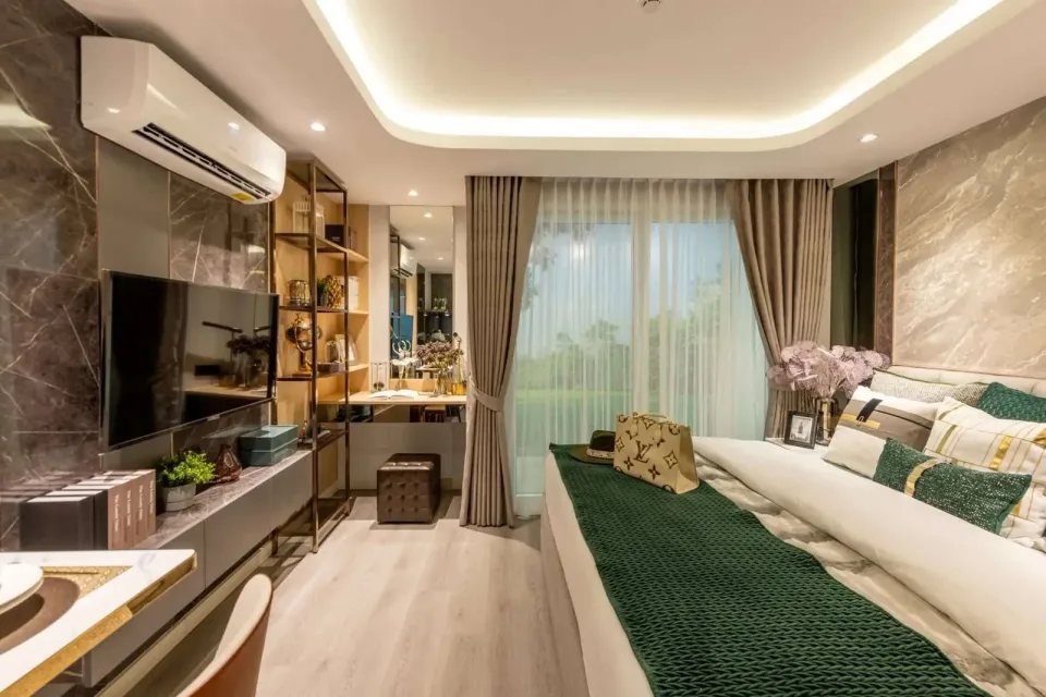 Studio with Pool View at Pristine Park 3 Pattaya, Jomtien