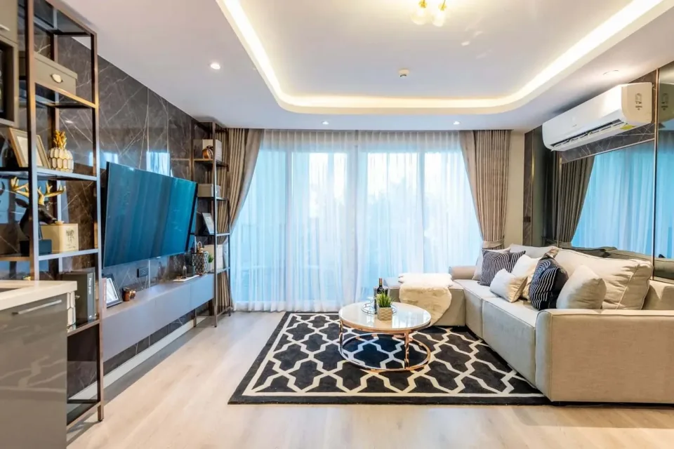 2-Bedroom Condo with Sea View at Pristine Park 3 Pattaya, Jomtien