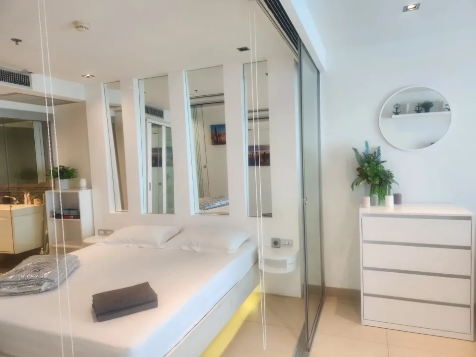 Квартира с 1 спальней и видом на море в Sands Condominium, Паттайя