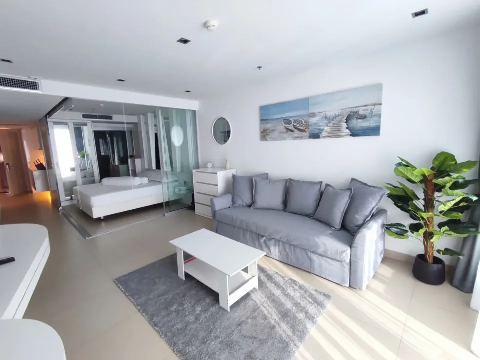 Квартира с 1 спальней и видом на море в Sands Condominium, Паттайя