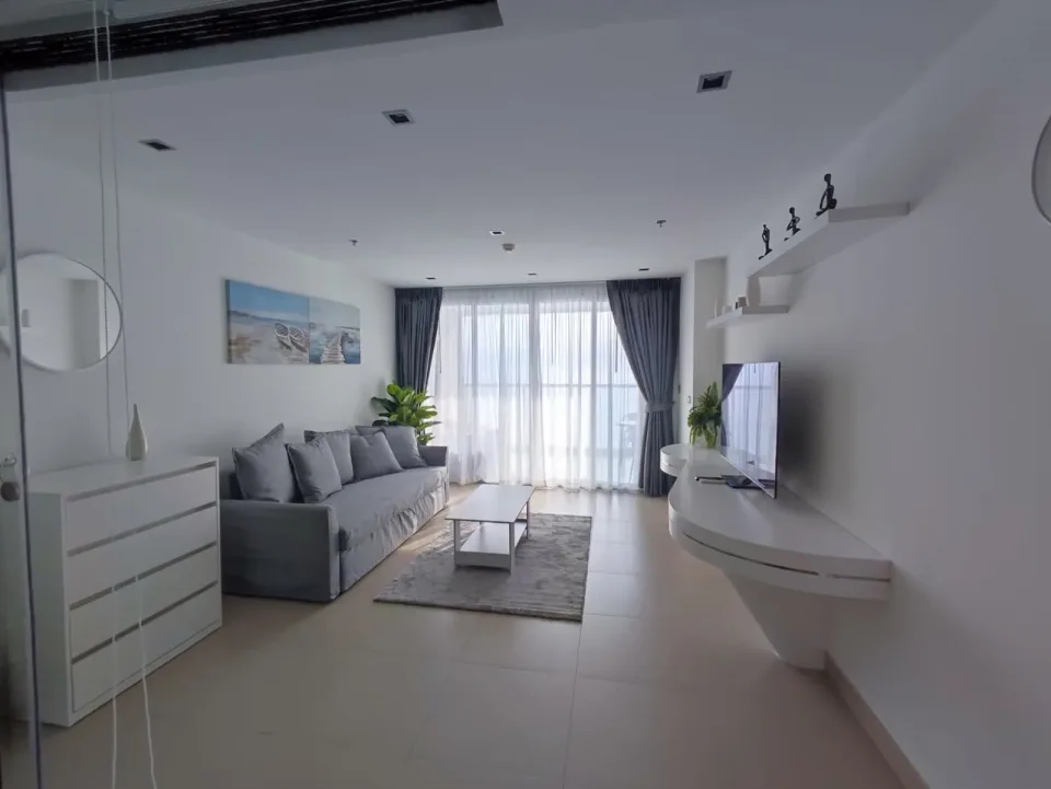 Квартира с 1 спальней и видом на море в Sands Condominium, Паттайя