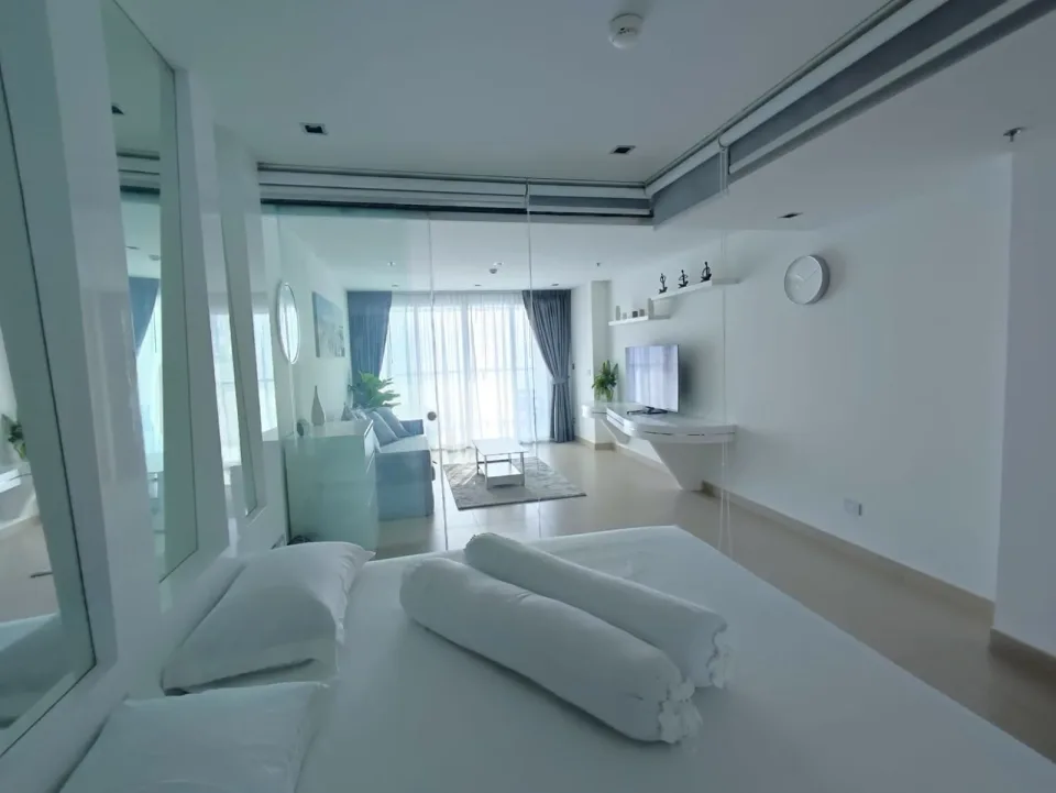 Квартира с 1 спальней и видом на море в Sands Condominium, Паттайя