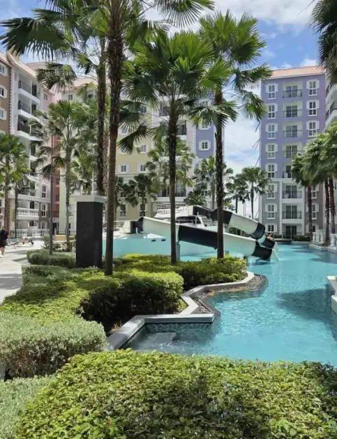1-Bedroom Condo with City View at Seven Seas Cote d'Azur Pattaya, Pattaya