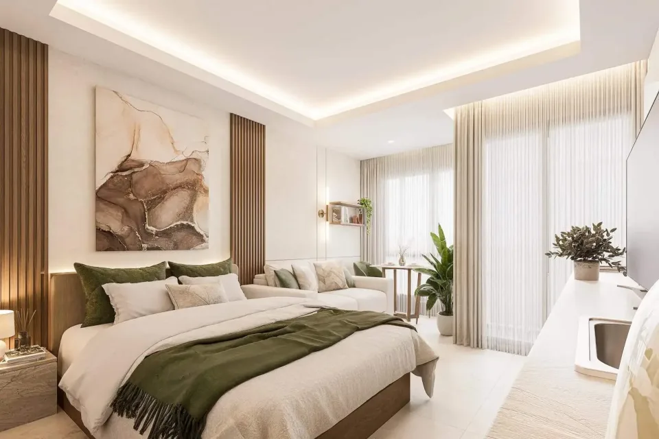 Студия с видом на море в Siam Oriental Beach, Паттайя