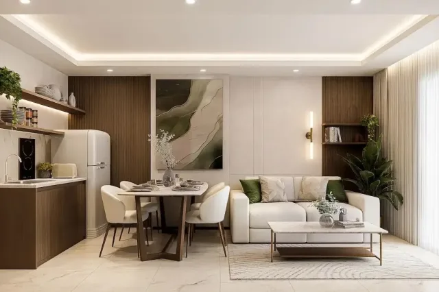 Квартира с 1 спальней и видом на город в Siam Oriental Beach, Паттайя