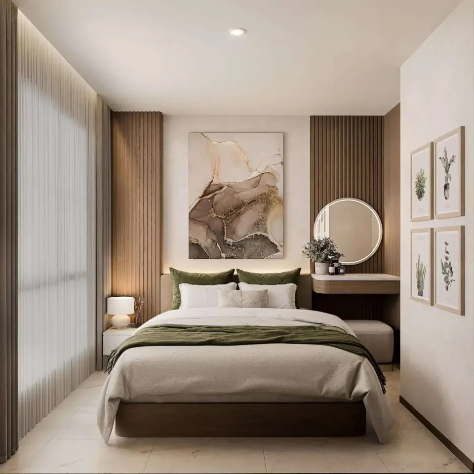 Квартира с 1 спальней и видом на город в Siam Oriental Beach, Паттайя