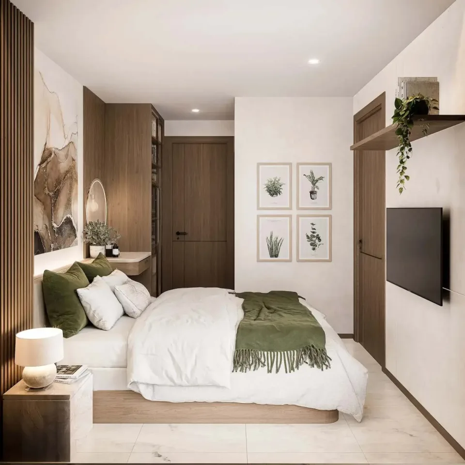 Квартира с 1 спальней и видом на город в Siam Oriental Beach, Паттайя
