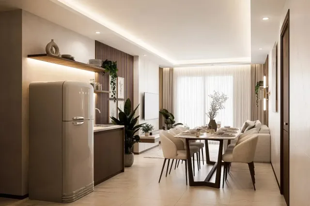 Квартира с 3 спальнями и видом на море в Siam Oriental Beach, Паттайя