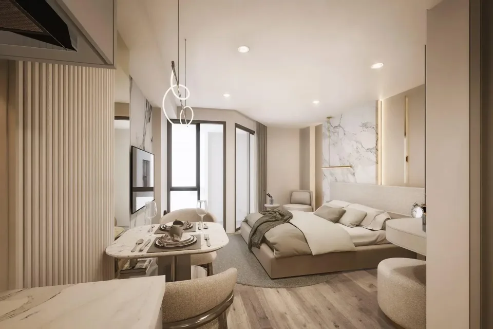 Studio with Sea View at Siam Oriental Oasis, Pattaya