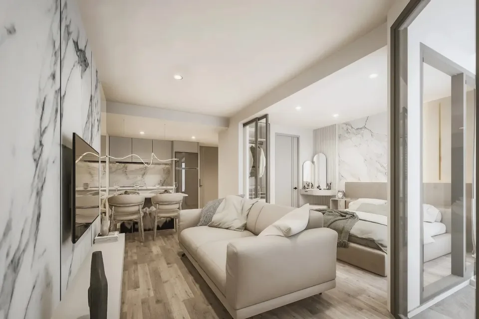 1-Bedroom Condo with Sea View at Siam Oriental Oasis, Pattaya