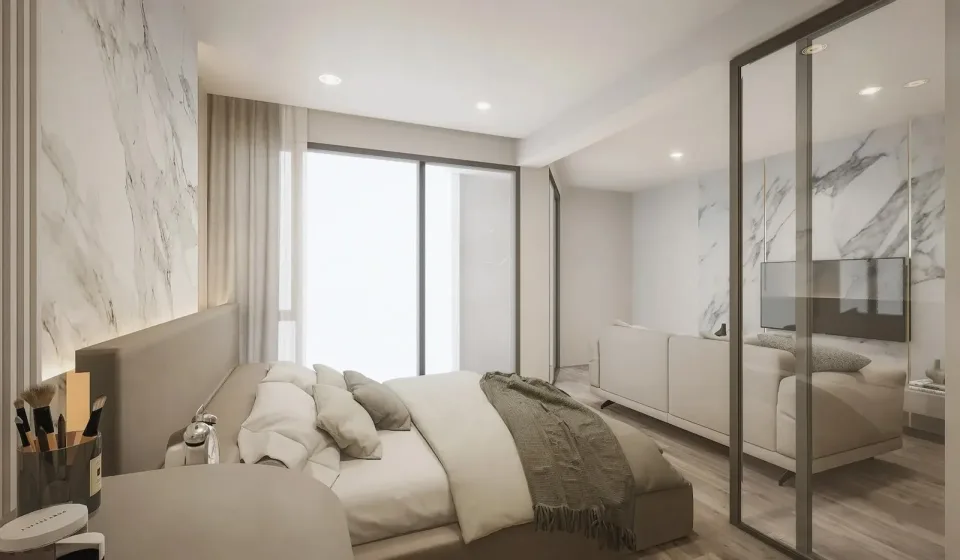 1-Bedroom Condo with Sea View at Siam Oriental Oasis, Pattaya