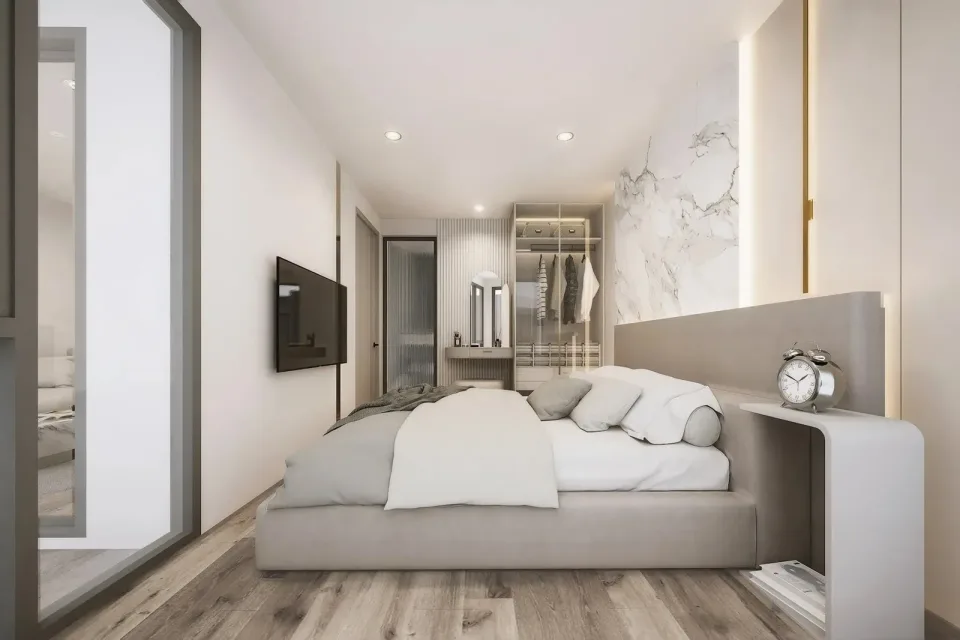 1-Bedroom Condo with Sea View at Siam Oriental Oasis, Pattaya