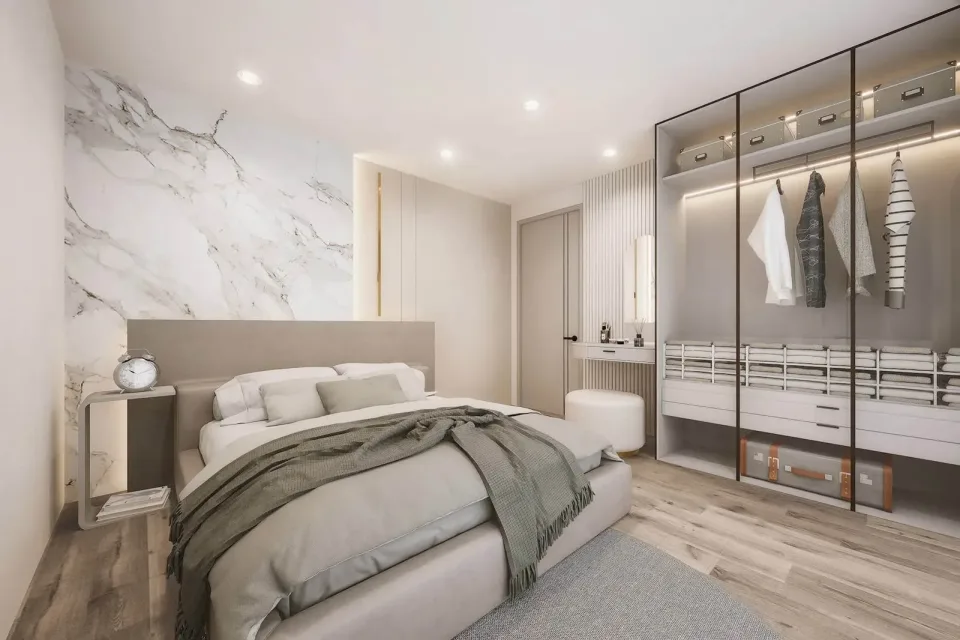 2-Bedroom Condo with Sea View at Siam Oriental Oasis, Pattaya