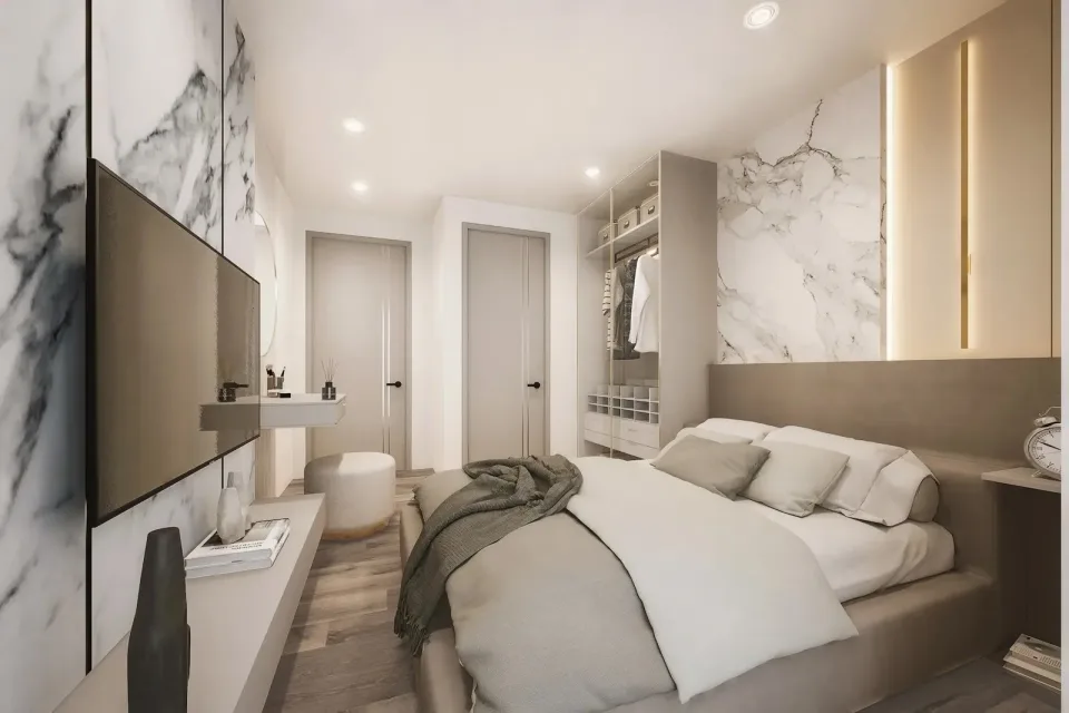 2-Bedroom Condo with Sea View at Siam Oriental Oasis, Pattaya