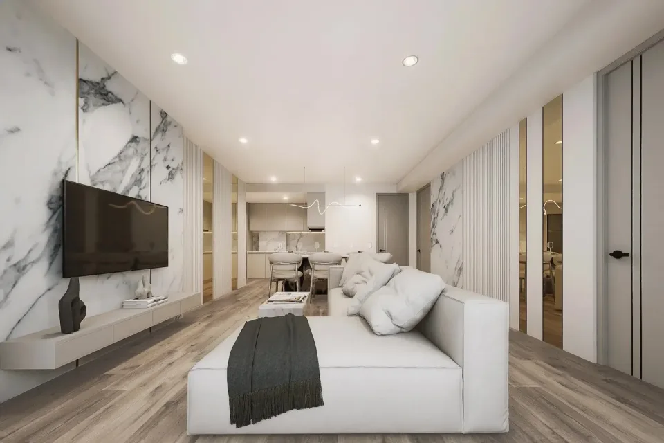 2-Bedroom Condo with City View at Siam Oriental Oasis, Pattaya