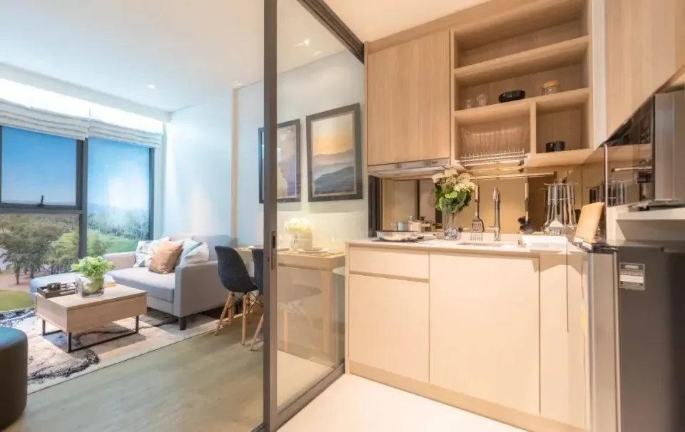 1-Bedroom Condo with Golf Course View at Skypark Celeste Laguna Phuket, Phuket