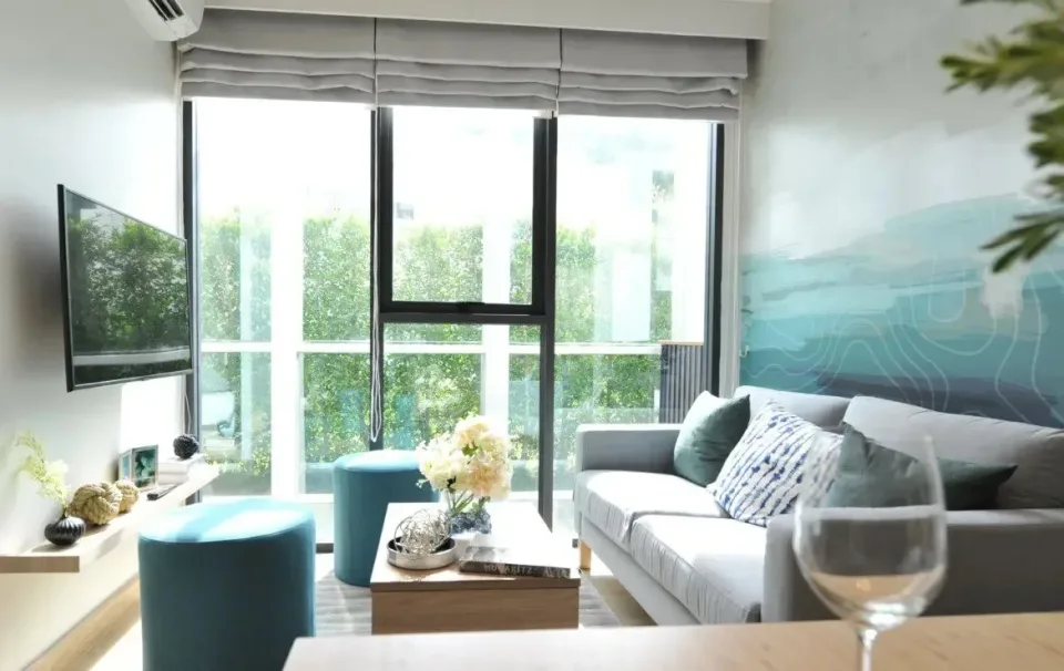 1-Bedroom Condo with Golf Course View at Skypark Celeste Laguna Phuket, Phuket