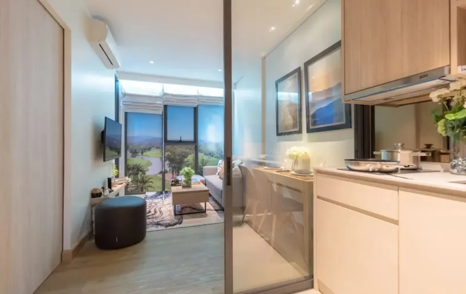 1-Bedroom Condo with Golf Course View at Skypark Celeste Laguna Phuket, Phuket