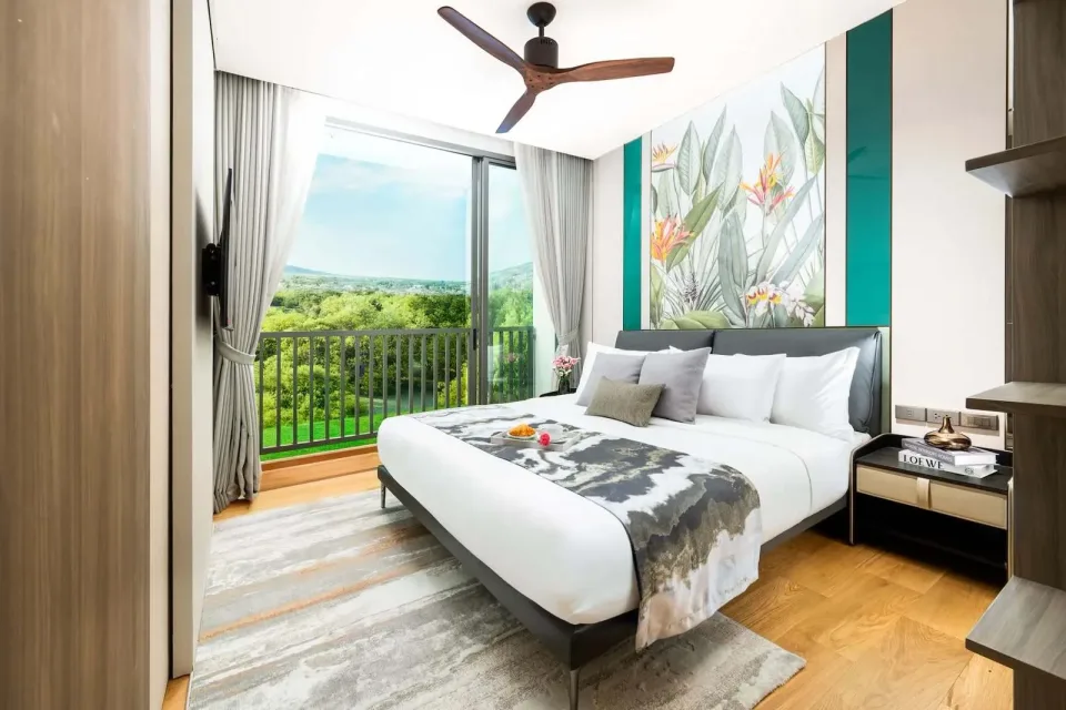 2-Bedroom Condo with Pool View at Skypark Elara Laguna Lakelands, Bang Tao