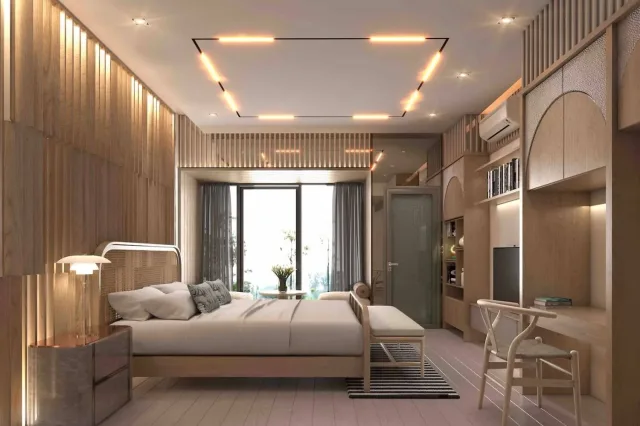 Студия с видом на море в SKYPARK Lucean Jomtien Pattaya, Джомтьен