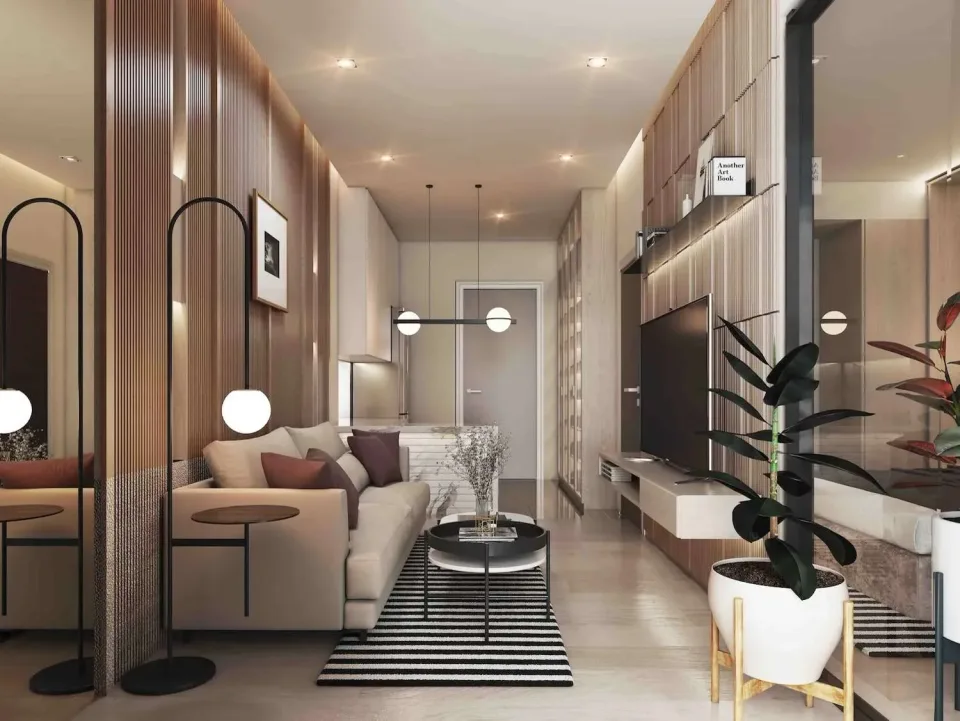Квартира с 1 спальней и видом на море в SKYPARK Lucean Jomtien Pattaya, Джомтьен