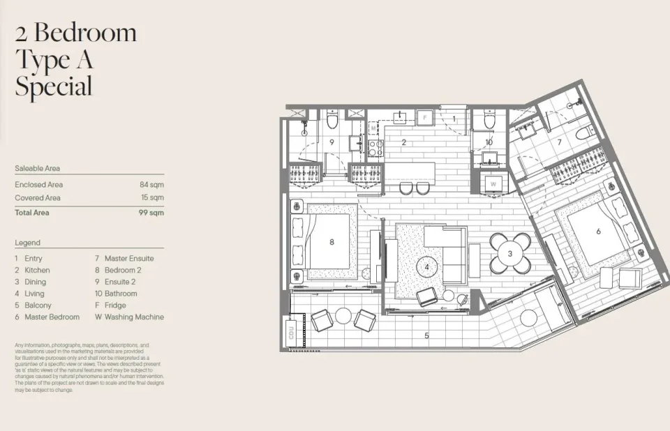 2-Bedroom Condo with Private Pool at Sudara Phuket, Phuket