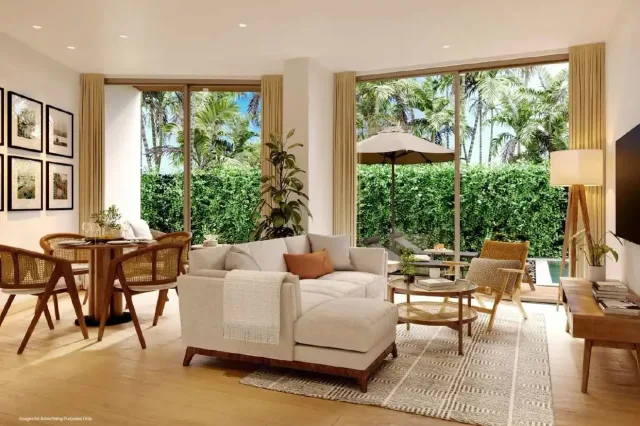 Квартира с 3 спальнями и видом на сад в Sudara Phuket, Пхукет