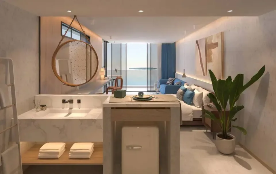 Студия с видом на море в Sunshine Beach Resort & Residences, Пхукет