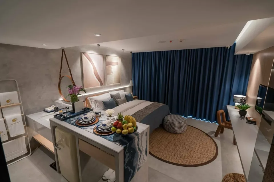 Квартира с 1 спальней и видом на море в Sunshine Beach Resort & Residences, Пхукет