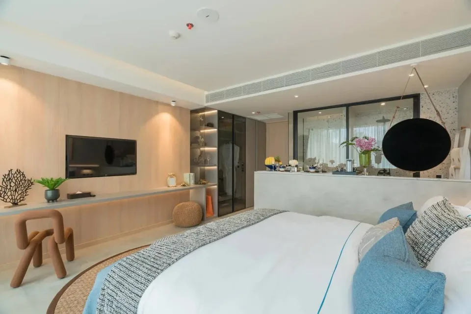 Квартира с 2 спальнями и видом на море в Sunshine Beach Resort & Residences, Пхукет
