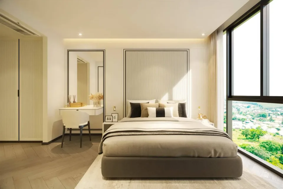 Квартира с 1 спальней и видом на бассейн в The Ozone Oasis Condominium, Пхукет